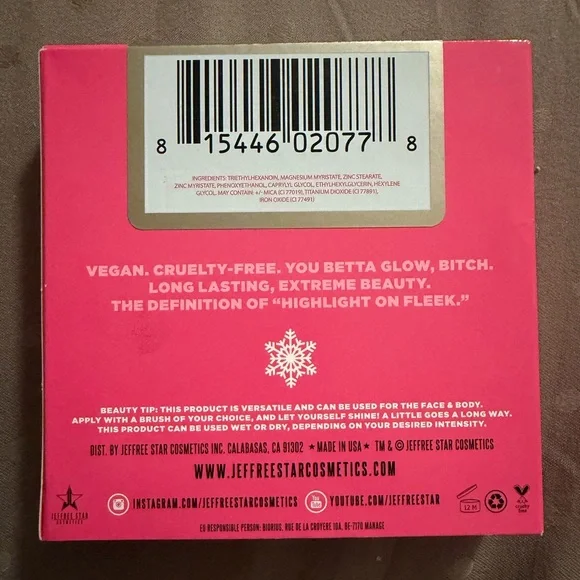 ✨ AUTHENTIC JEFFREE STAR SKIN FROST: SARCOPHAGUS WITH BOX ✨ - Picture 9 of 13